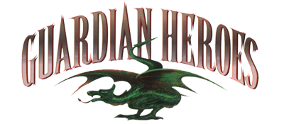 Guardian Heroes logo for Sega Saturn